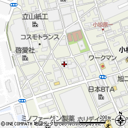株式会社山崎製作所周辺の地図