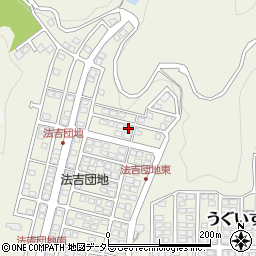 島根県松江市西法吉町19-11周辺の地図