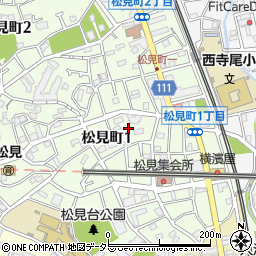 神奈川県横浜市神奈川区松見町1丁目14周辺の地図