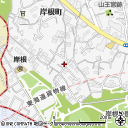 神奈川県横浜市港北区岸根町516周辺の地図