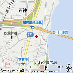 岐阜県加茂郡川辺町石神173周辺の地図