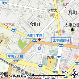 恵比木施術院周辺の地図
