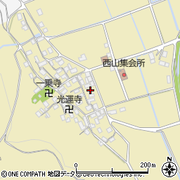 滋賀県長浜市木之本町西山820周辺の地図