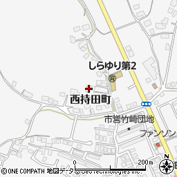 島根県松江市西持田町206周辺の地図