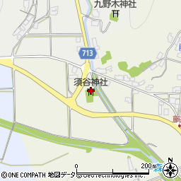 須谷神社周辺の地図