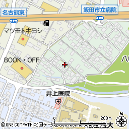 長野県飯田市八幡町548周辺の地図