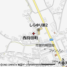 島根県松江市西持田町207周辺の地図
