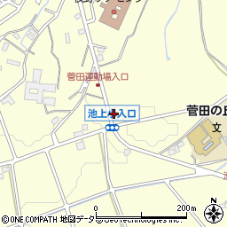 岩野建設菅田営業所周辺の地図