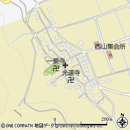 滋賀県長浜市木之本町西山816周辺の地図