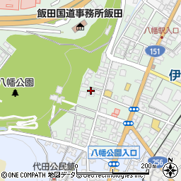 長野県飯田市八幡町1993周辺の地図