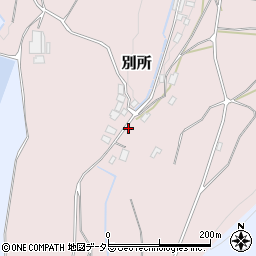 鳥取県東伯郡琴浦町別所421周辺の地図