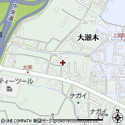 長野県飯田市大瀬木167周辺の地図