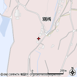 鳥取県東伯郡琴浦町別所419周辺の地図