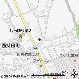 島根県松江市西持田町341周辺の地図