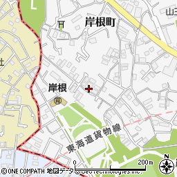 神奈川県横浜市港北区岸根町669周辺の地図