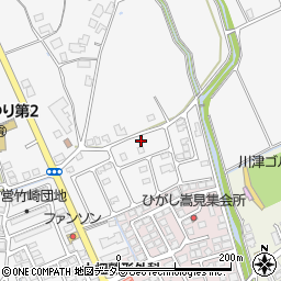 島根県松江市西持田町345-50周辺の地図