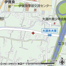 長野県飯田市大瀬木672-1周辺の地図