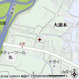 長野県飯田市大瀬木293周辺の地図