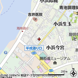 福井県小浜市小浜玉前周辺の地図