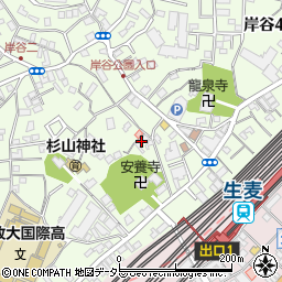 近江屋質店周辺の地図