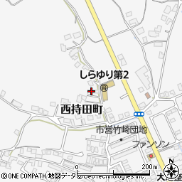 島根県松江市西持田町208周辺の地図