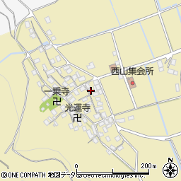 滋賀県長浜市木之本町西山826周辺の地図