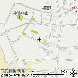 岐阜県関市植野762周辺の地図