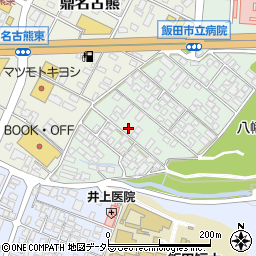 長野県飯田市八幡町534周辺の地図