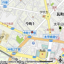 鳥取県鳥取市今町周辺の地図