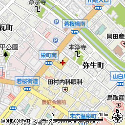鳥取県畜産農業協同組合　パレット店周辺の地図