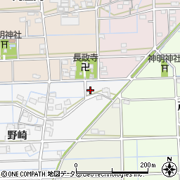 岐阜県岐阜市門屋野崎22周辺の地図