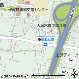 長野県飯田市大瀬木669周辺の地図