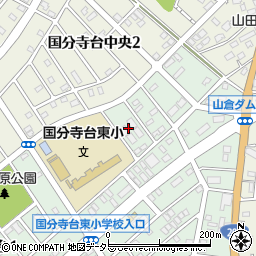 千葉県市原市東国分寺台5丁目4周辺の地図