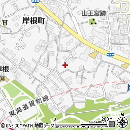 神奈川県横浜市港北区岸根町527周辺の地図