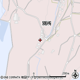 鳥取県東伯郡琴浦町別所420周辺の地図