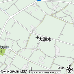 長野県飯田市大瀬木1792周辺の地図