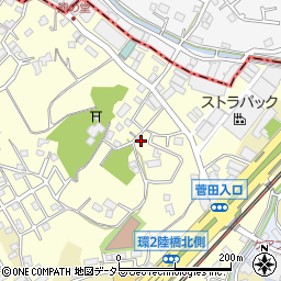 神奈川県横浜市神奈川区菅田町2840周辺の地図