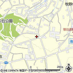 神奈川県横浜市神奈川区菅田町1143周辺の地図