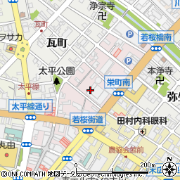鳥取県鳥取市栄町周辺の地図