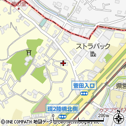 神奈川県横浜市神奈川区菅田町2845周辺の地図