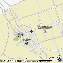 滋賀県長浜市木之本町西山824周辺の地図