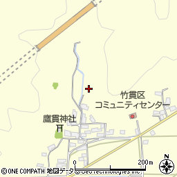 兵庫県豊岡市日高町竹貫周辺の地図