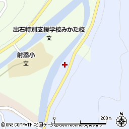 兵庫県美方郡香美町村岡区入江806-1周辺の地図