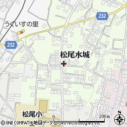 長野県飯田市松尾水城3682-1周辺の地図