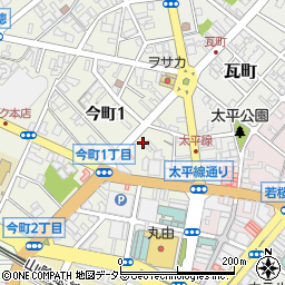 伝習館鳥取進学研究会周辺の地図