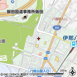 長野県飯田市八幡町2035周辺の地図