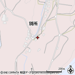 鳥取県東伯郡琴浦町別所422周辺の地図