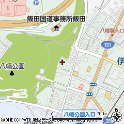 長野県飯田市八幡町2001周辺の地図