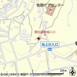 神奈川県横浜市神奈川区菅田町1103周辺の地図