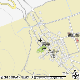 滋賀県長浜市木之本町西山852周辺の地図